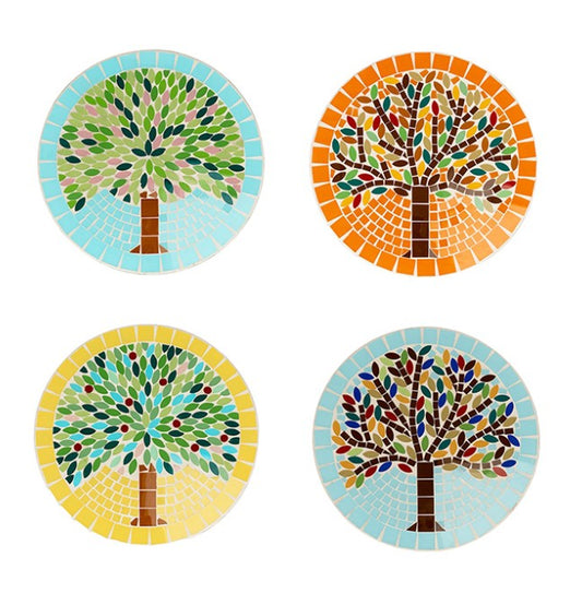 Four Seasons Mosaic Wall Art 4 designs