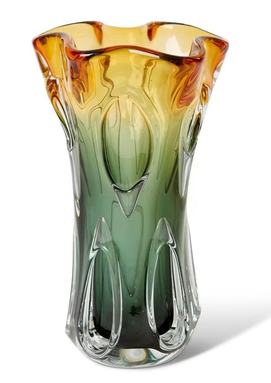 Selassie Glass Vase 34cm