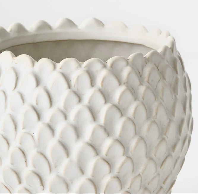 Skalee Pot Small  - White