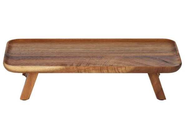 Gusto Wood Rectangle Stand