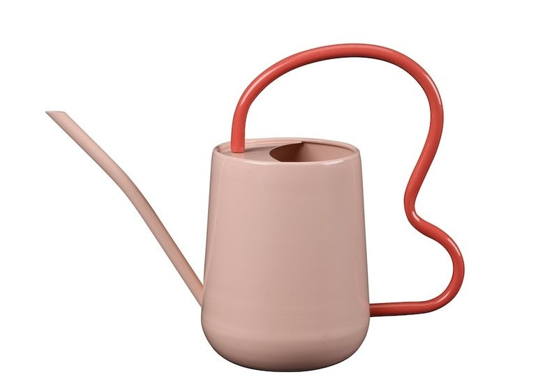 Collector Scalloped Indoor Watering Can - Blush