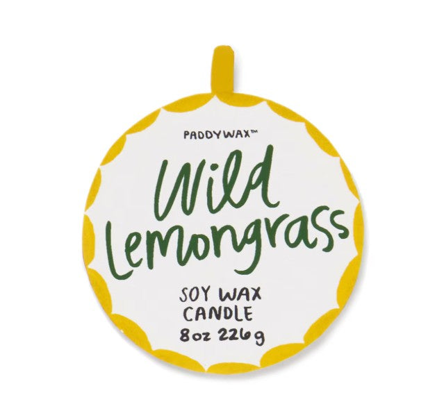 Paddywax: A Dopo Snake Ceramic Candle - Wild Lemongrass  226g