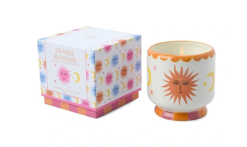 Paddywax: A Dopo Sun Ceramic Candle - Orange Blossom  226g