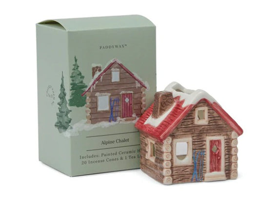Paddywax: Alpine Chalet Style Incense & Tea Light Holder