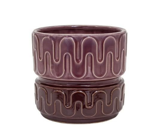 Groovy Planter Extra Large Mulberry