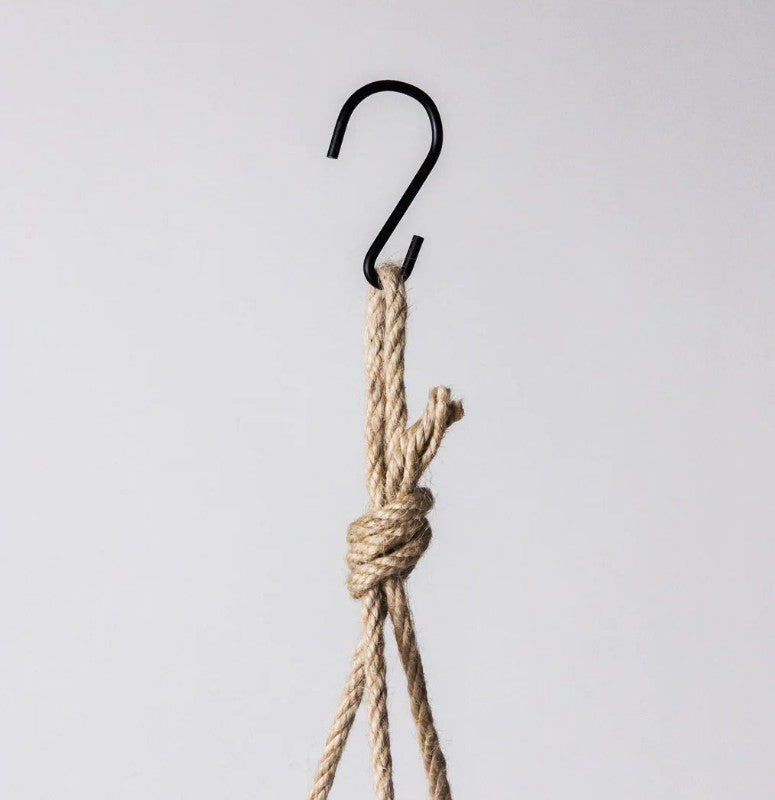 Small Columbia Hanging Pot - White Stone