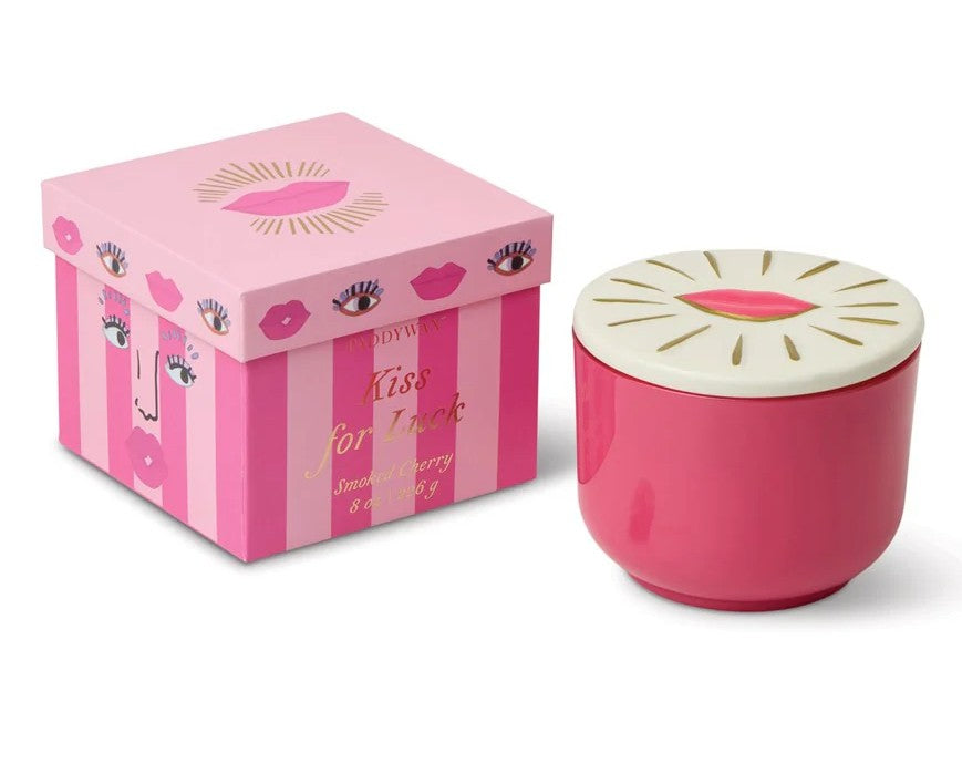 Paddywax: Charmed Kiss for Luck Candle - Smoked Cherry 226g