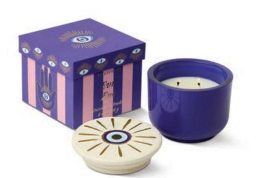 Paddywax: Charmed Evil Eye Candle -Incense and Smoke 226g
