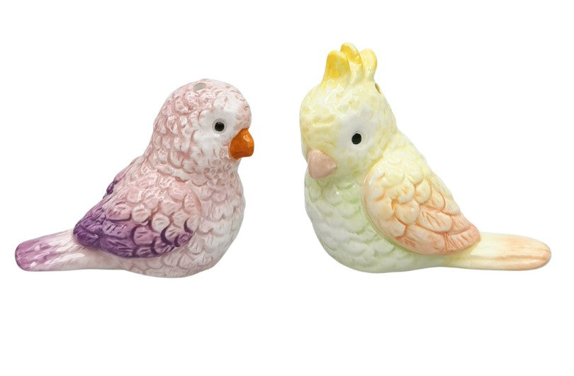 Perdy Parrot Salt & Pepper Yellow & Purple