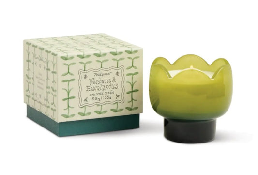 Paddywax: Tulip Verbana and Lemongrass Glass Candle - 155g