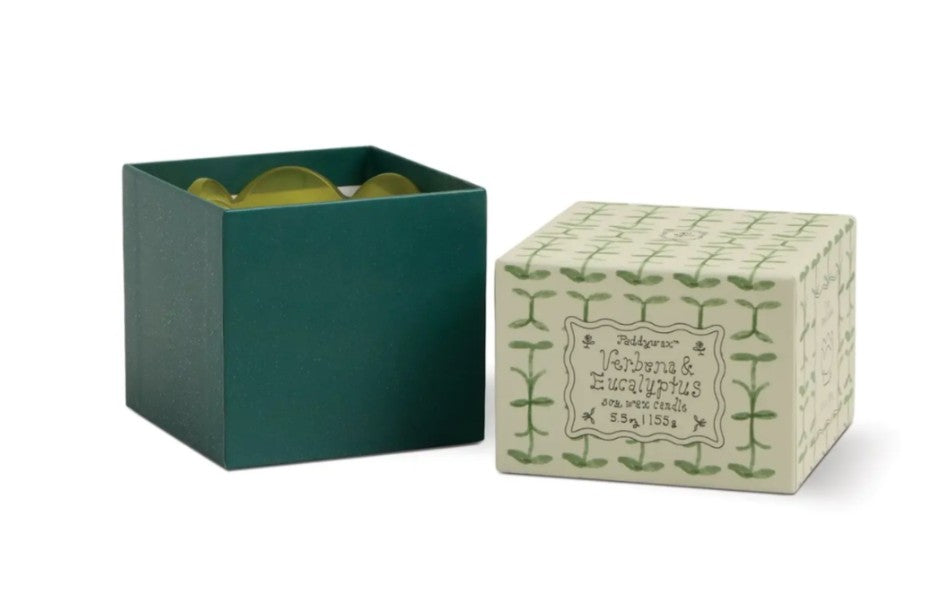 Paddywax: Tulip Verbana and Lemongrass Glass Candle - 155g