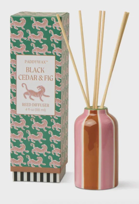 Paddywax: A Dopo Tiger Diffuser - Black Cedar and Fig 118ml
