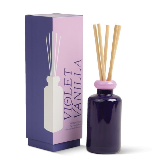 Paddywax: Violet Vanilla Purple Glass Diffuser