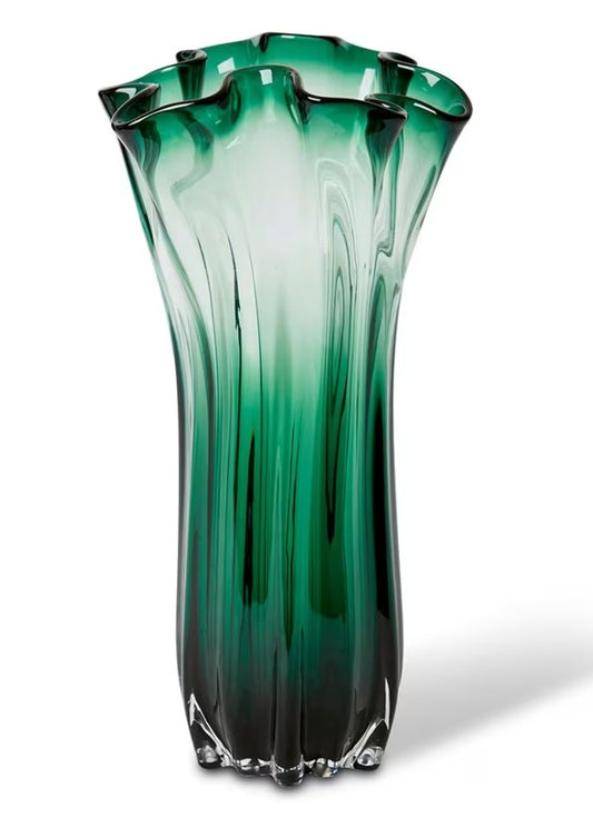 Timberly Vase Green 40cm