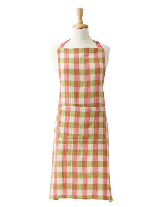 Kit Recycled Cotton Apron PInk