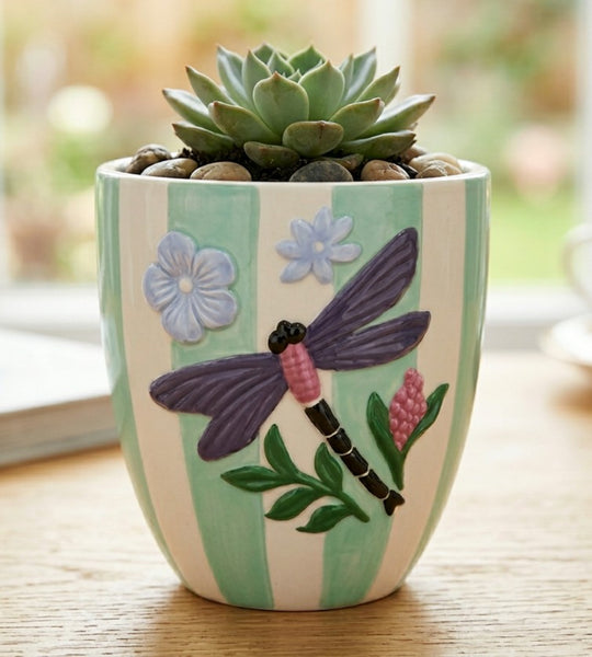 Planter Funky Dragonfly