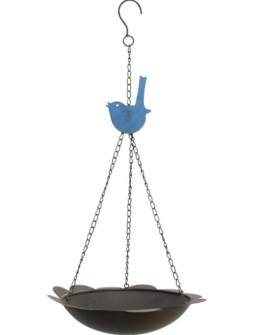 Bird Bath Blue Butterfly