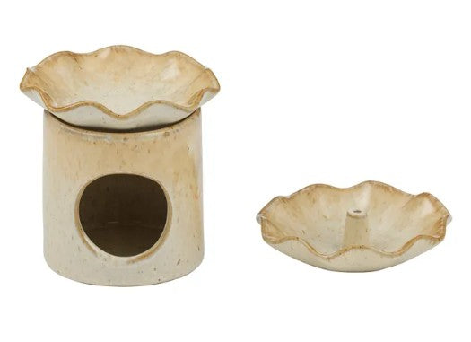 Oil Burner and Incense Set - Natural