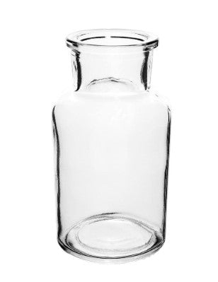 Wide Milk Bottle Glass