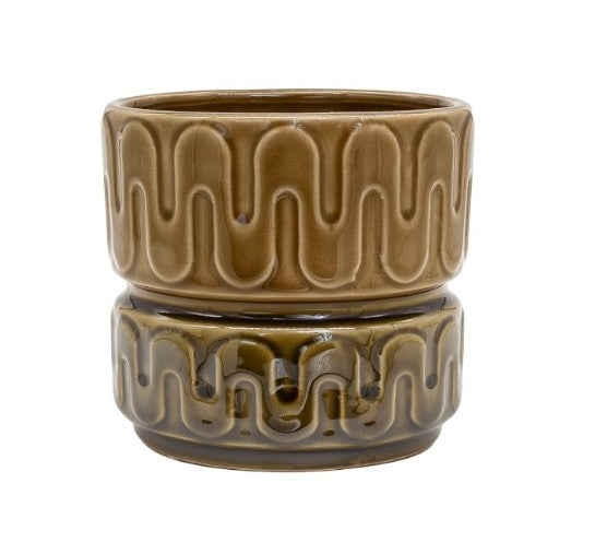 Groovy Planter Medium 12.5cm / 3 colours
