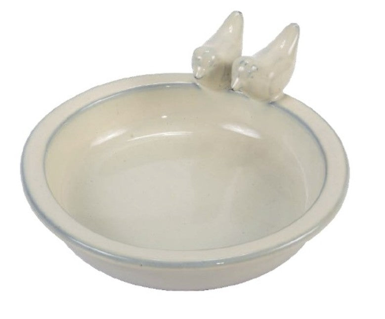 Glazed Bird Feeder - 3 Colours