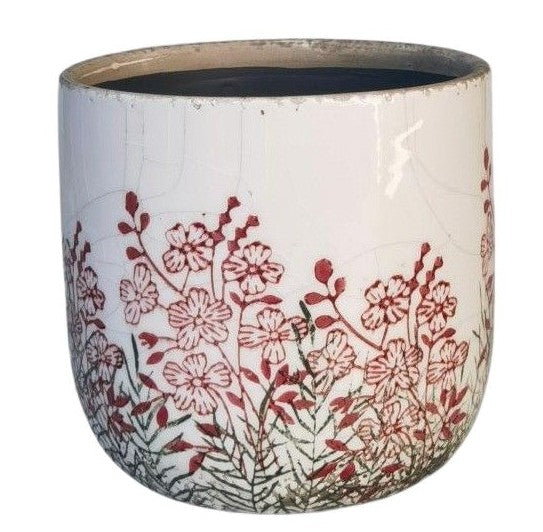 Seline Planter Pink and Green