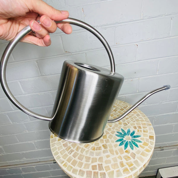Watering Can 1.5L - Stainless Steel