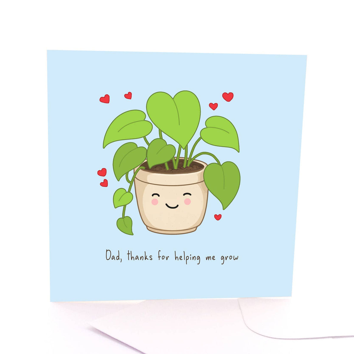 Cute Pot Plant- Father's Day Card