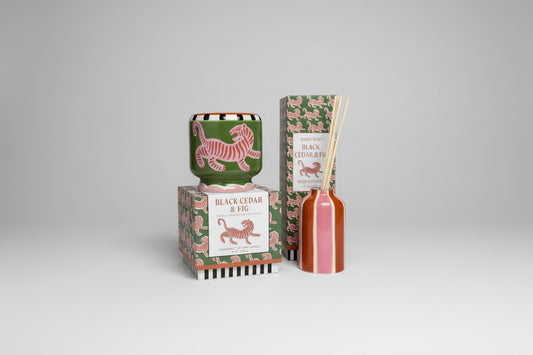 Paddywax: A Dopo Tiger Diffuser - Black Cedar and Fig 118ml
