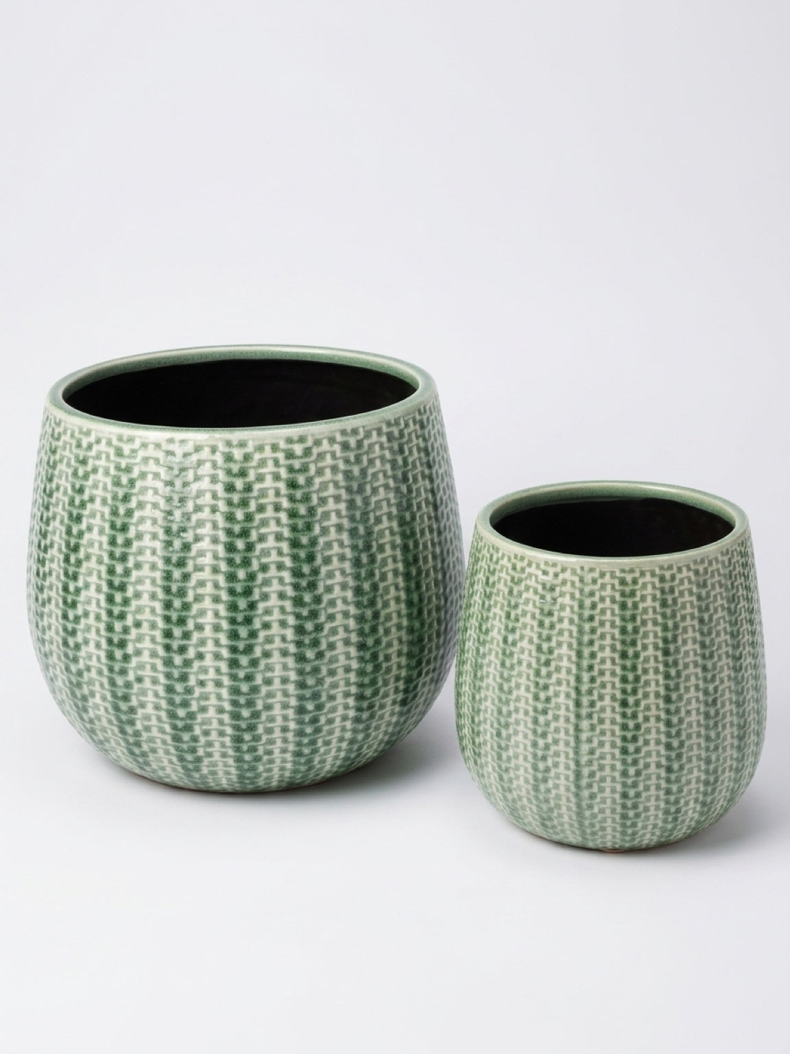 Coastal Pot S/2 - Green