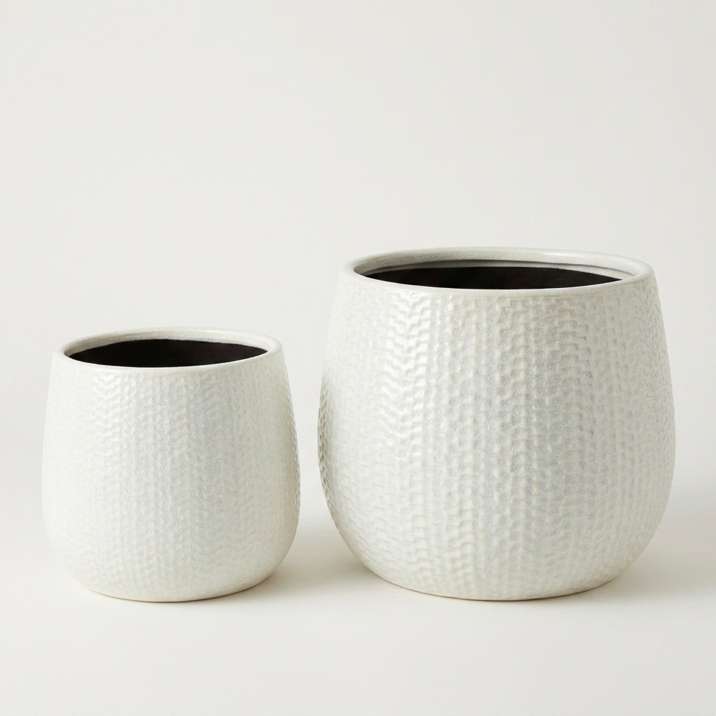 Coastal Pot S/2 - White