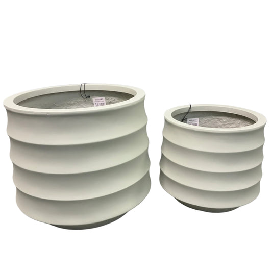 Ellipse Pots Round Set of 2 - Mint