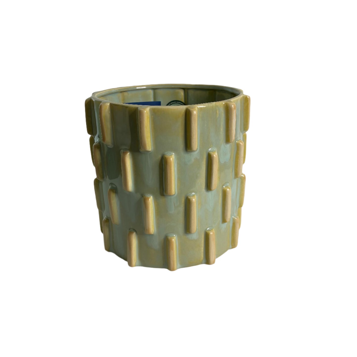 Knox Cylinder Pot - Green