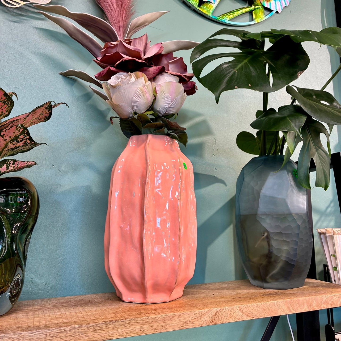 Penelope Vase - Coral PInk