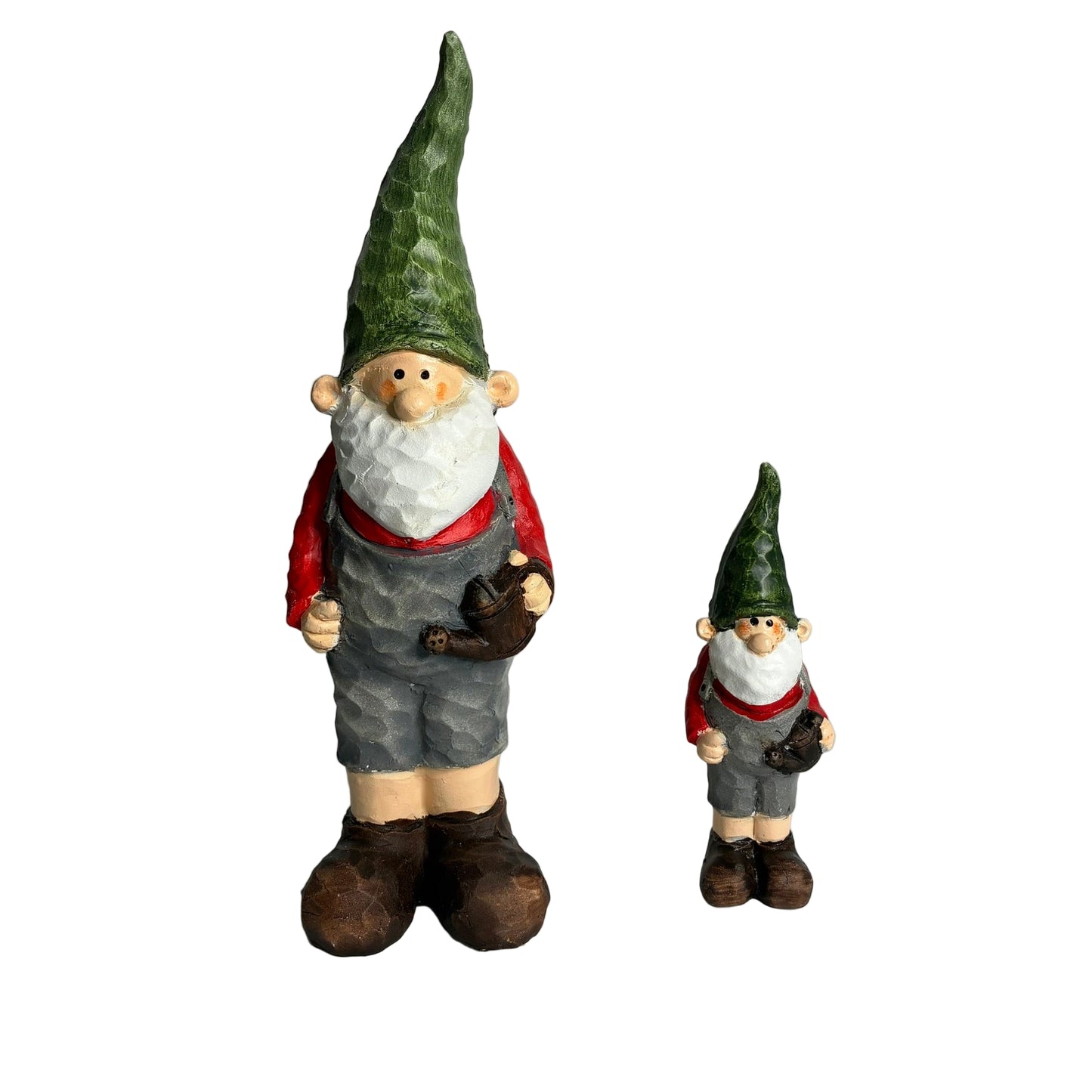 Watering Man Big and Small