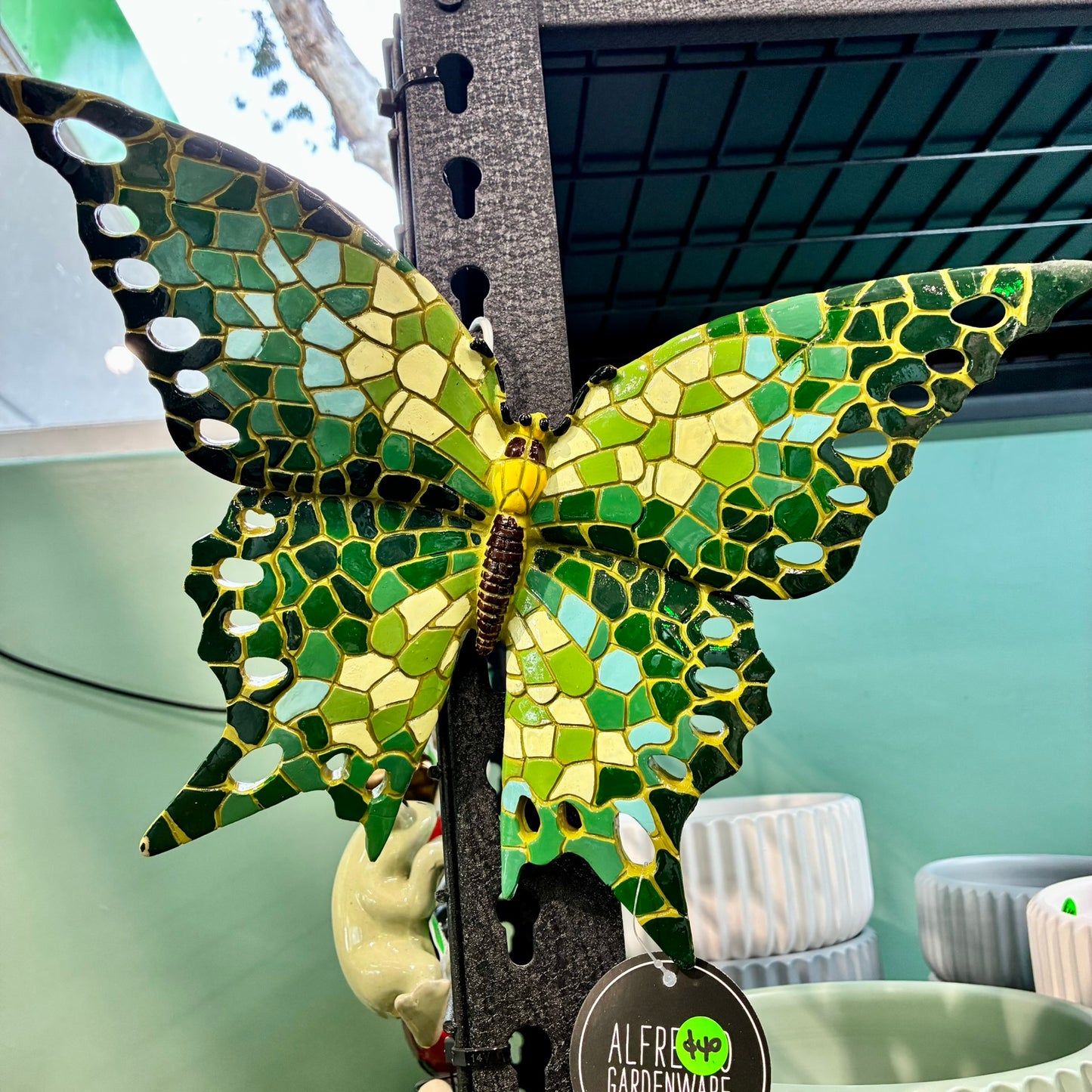 Butterfly Mosaic Large Wall Art - 3 colours