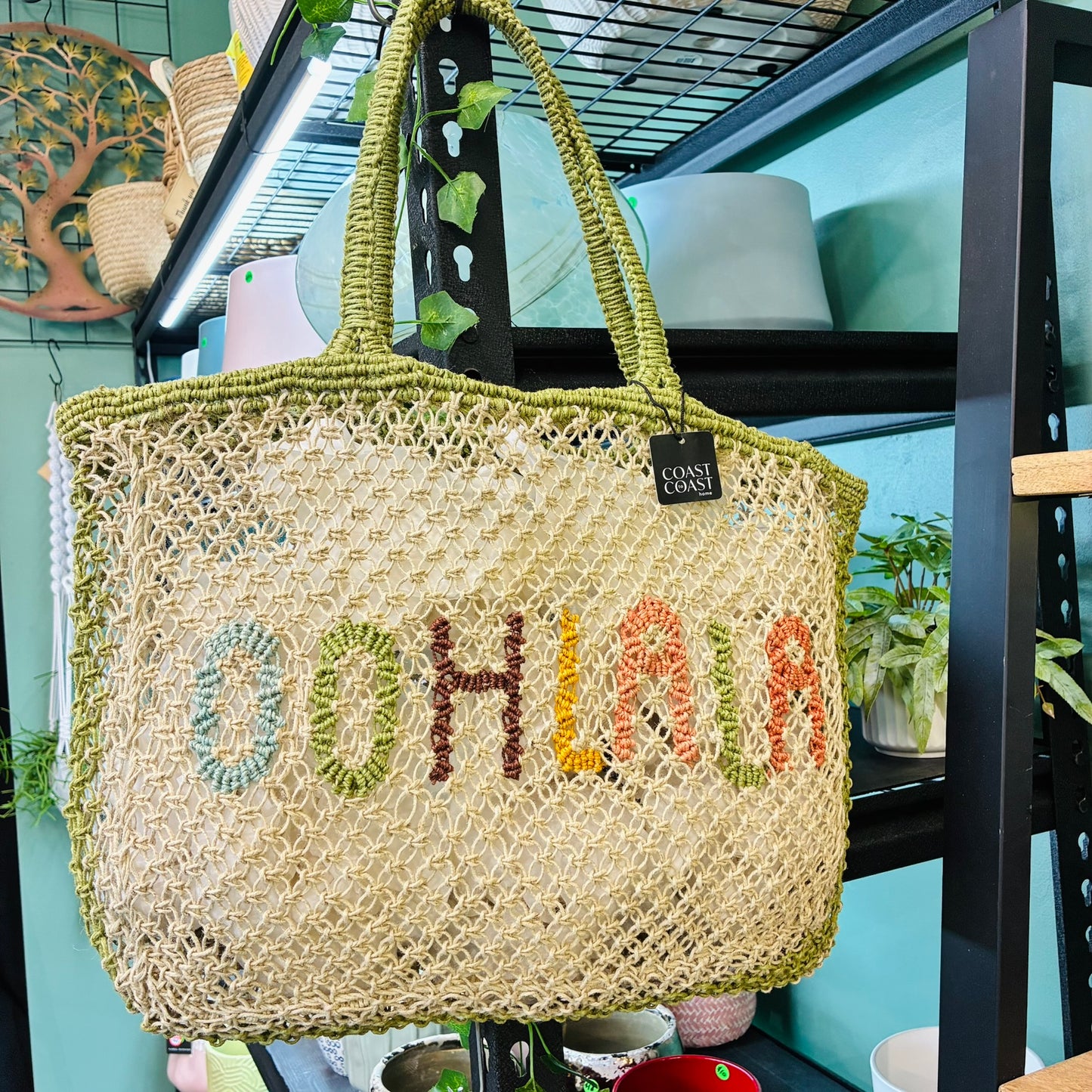 Ooh La La Jute Tote Bag