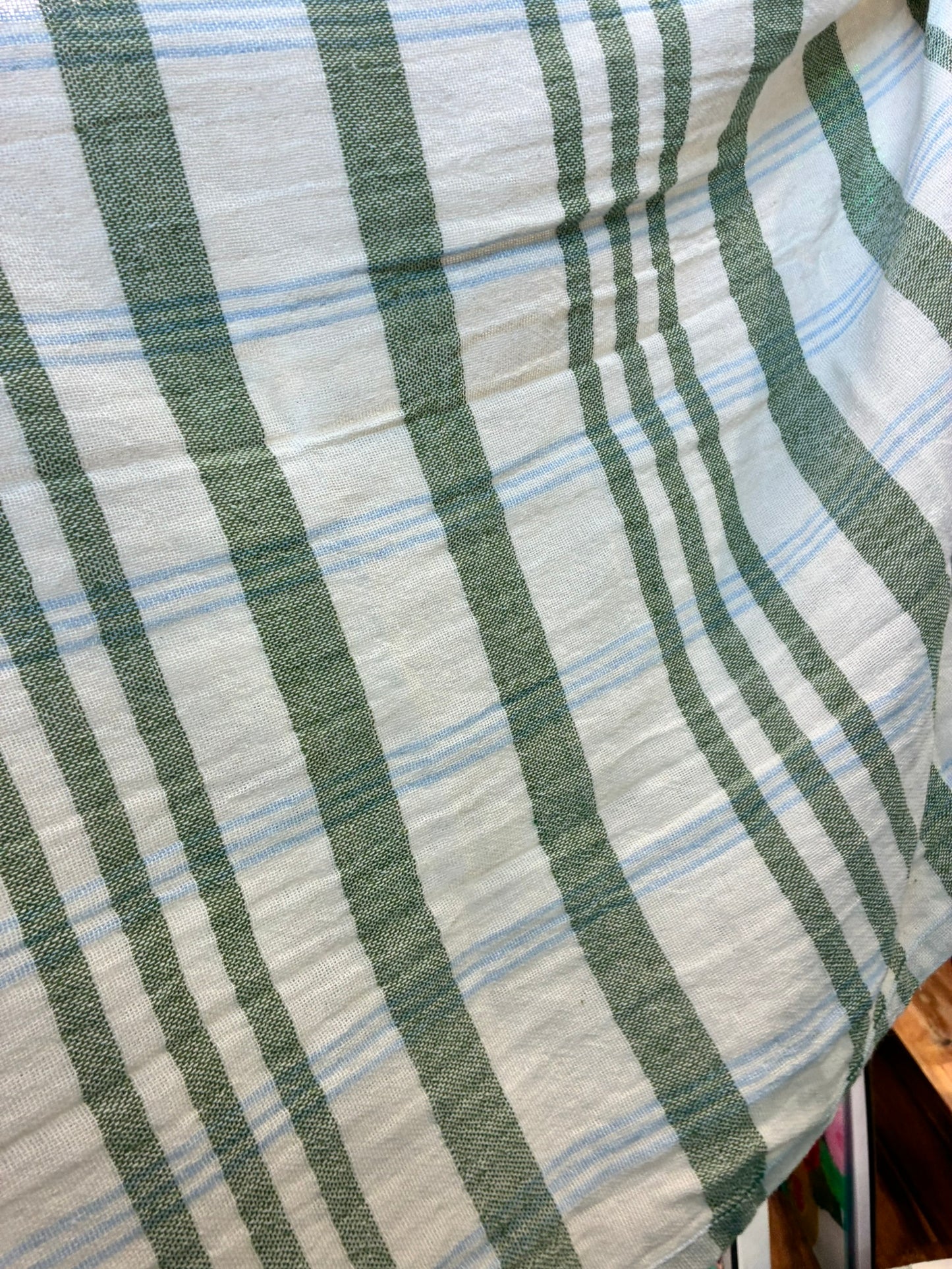 3 pack Tea Towels - Green/Blue