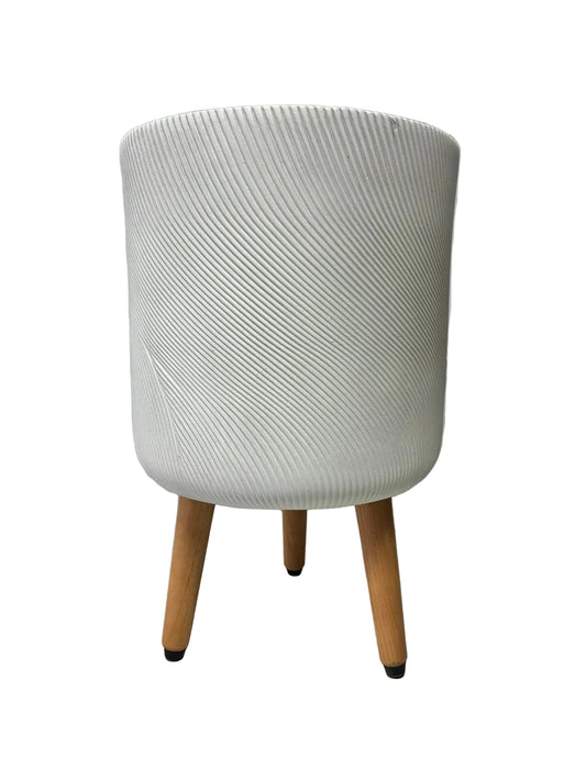 White Tripod Medium Lined