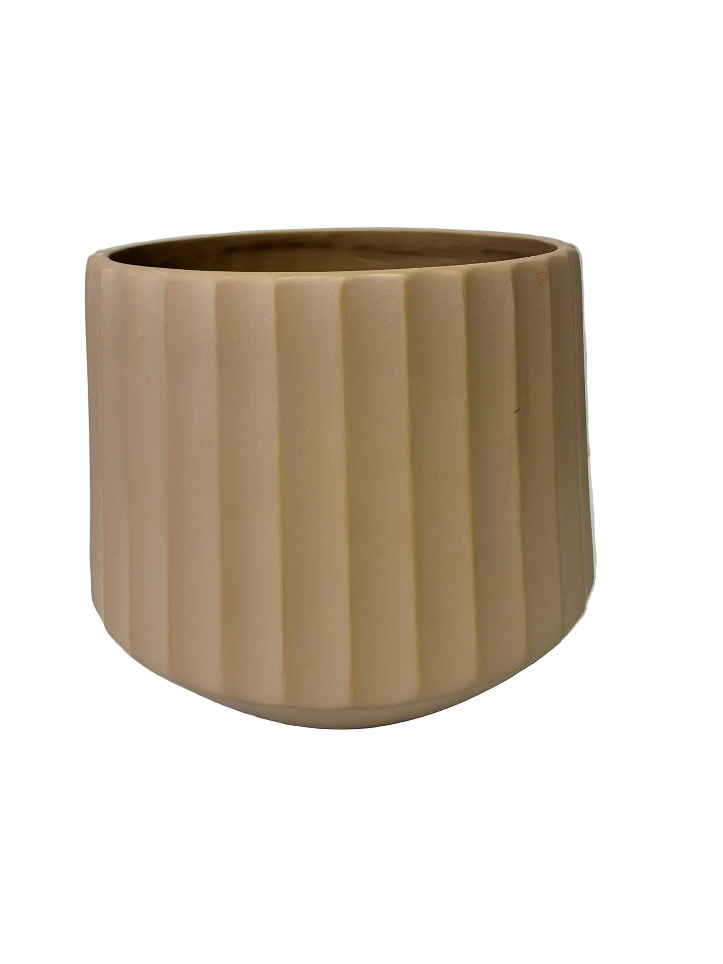 Cove Drum Pot  - Clay