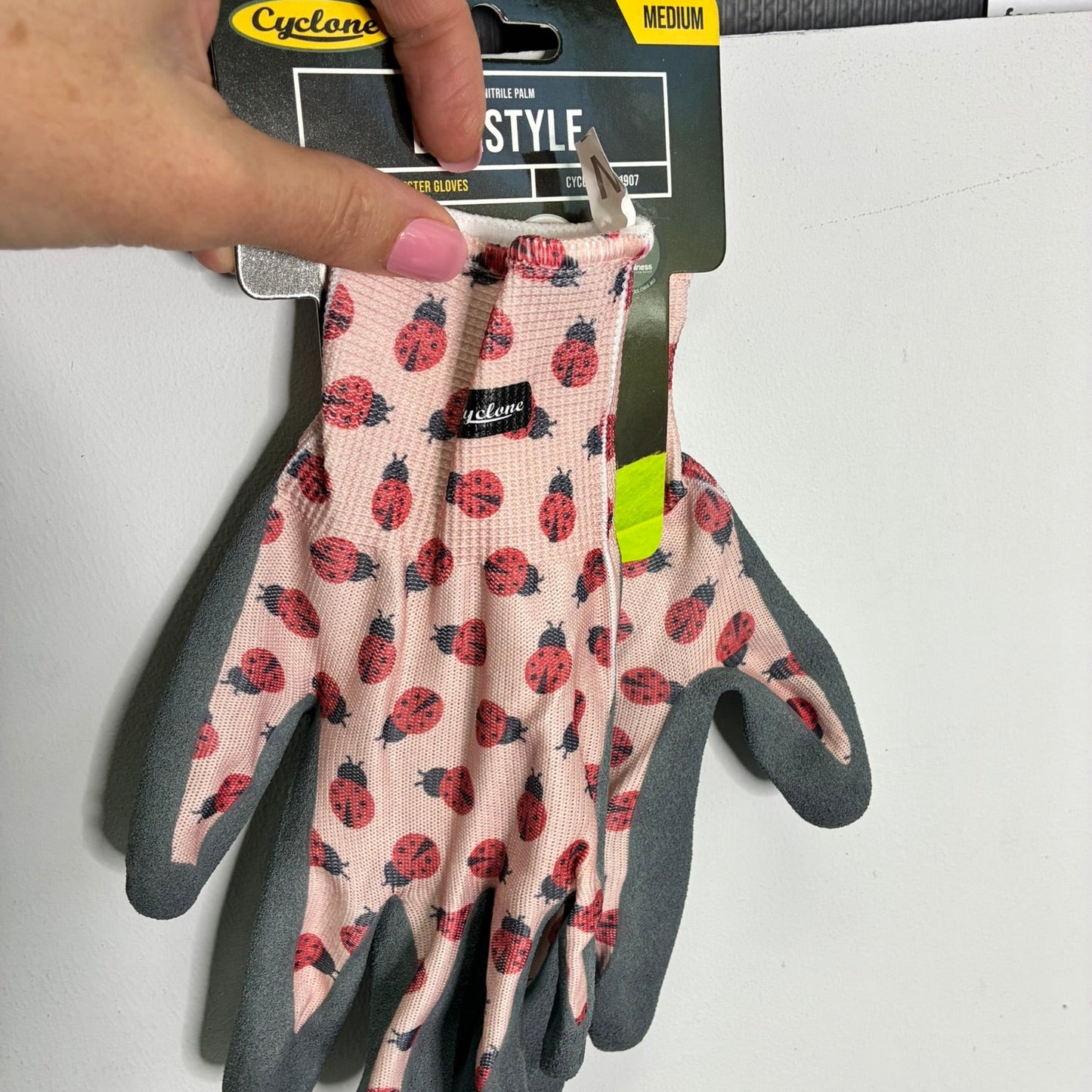 Cyclone Lifestyle Lady bug Gardening Gloves - Size M