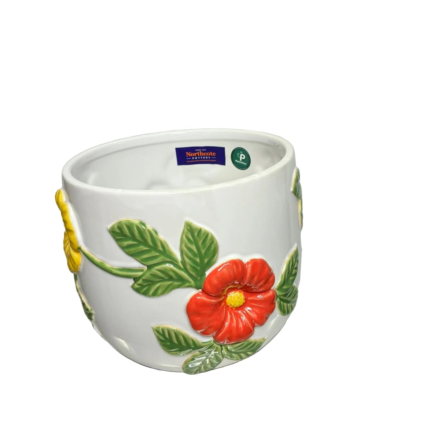 Floral Pots  S/2