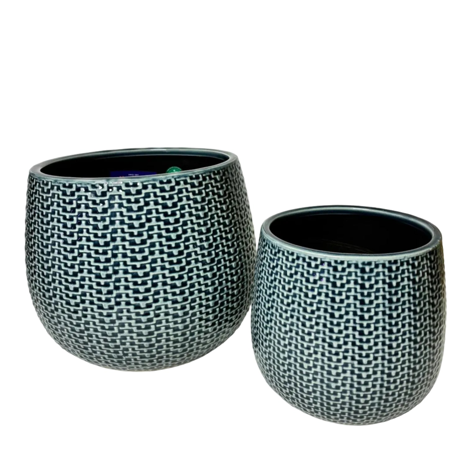 Coastal Pot S/2 - Blue