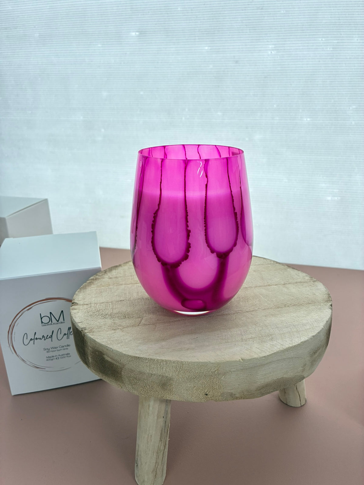 60Hr Soy Candle - Blackmilk - Various Scents and Colours - Boxed