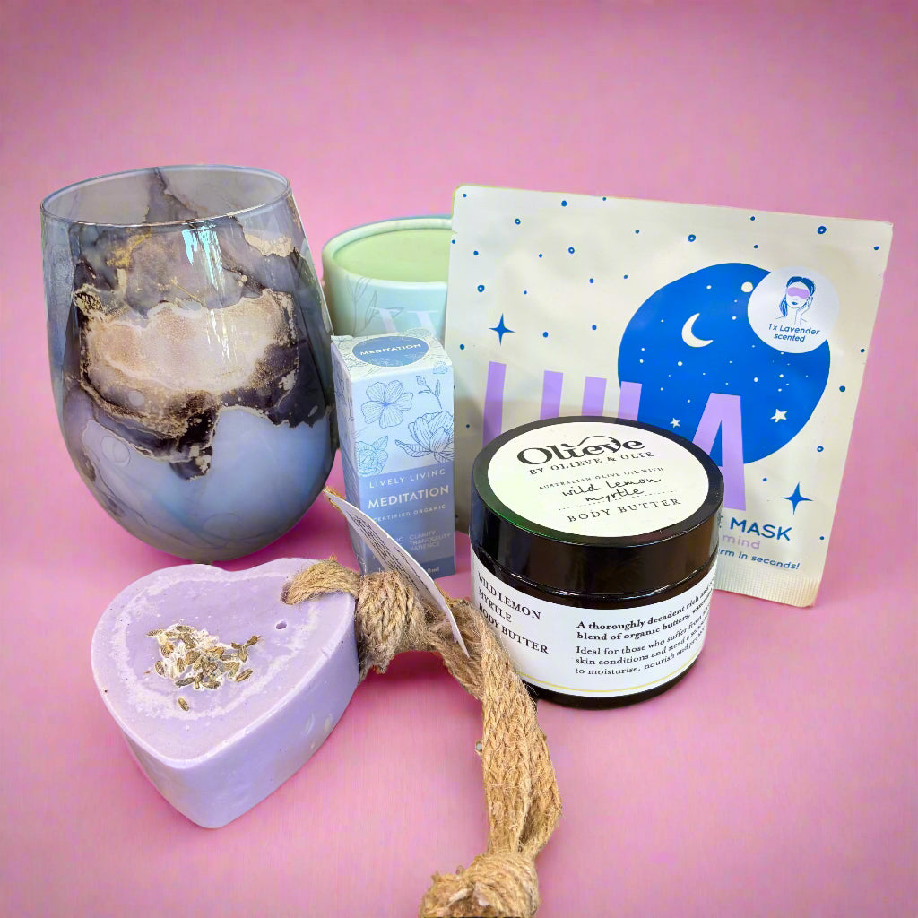 Candle and Pamper Box