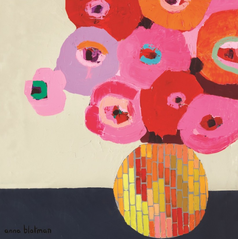 Anna Blatman's Flower Party Coasters - 12 varieties