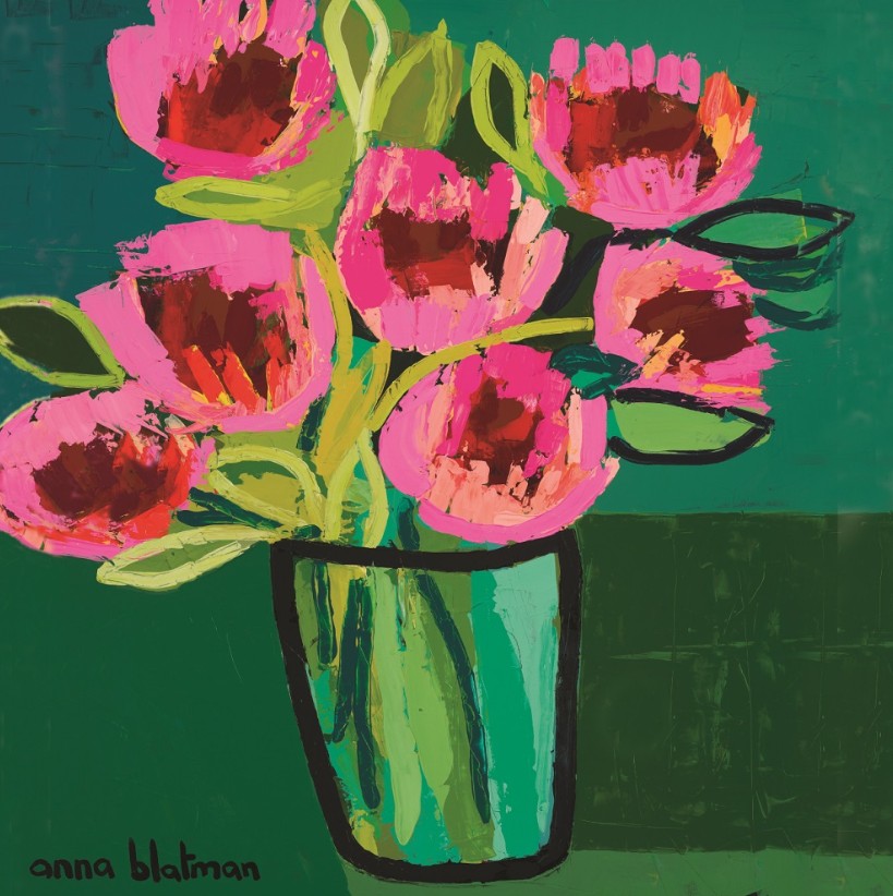 Anna Blatman's Flower Party Coasters - 12 varieties