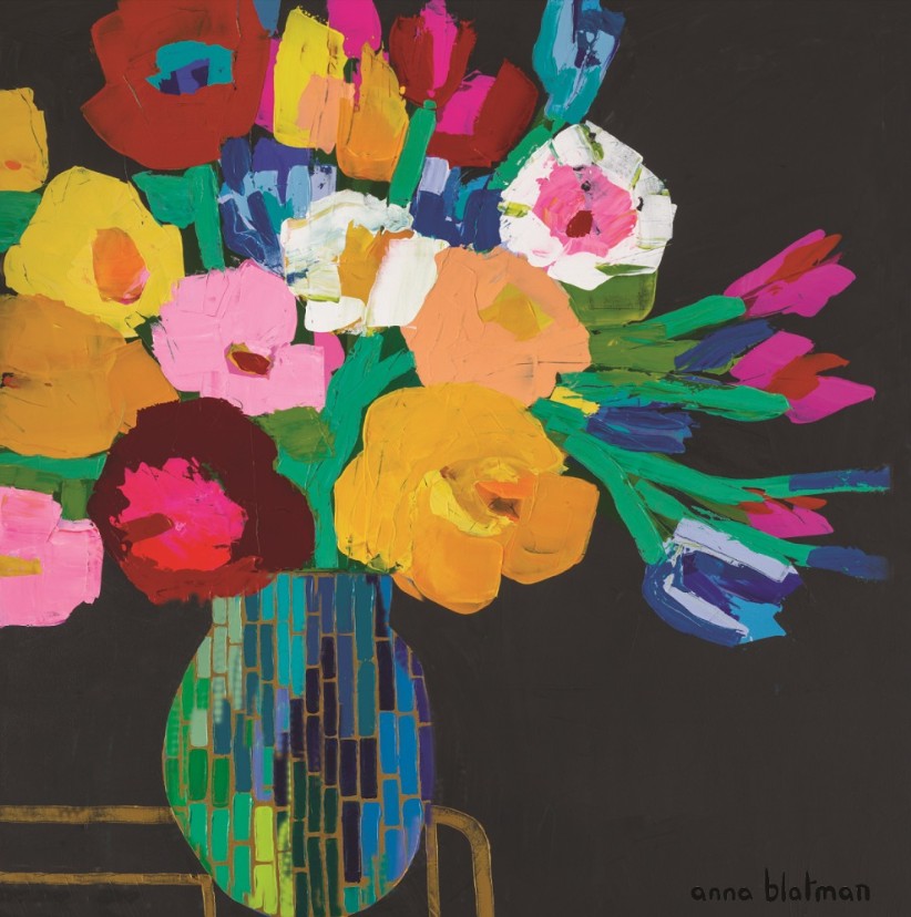 Anna Blatman's Flower Party Coasters - 12 varieties