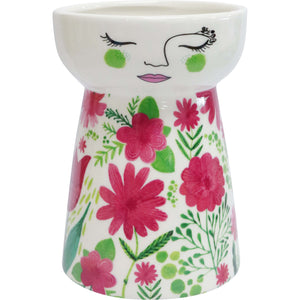Doll Vase Planter Springtime - Petite