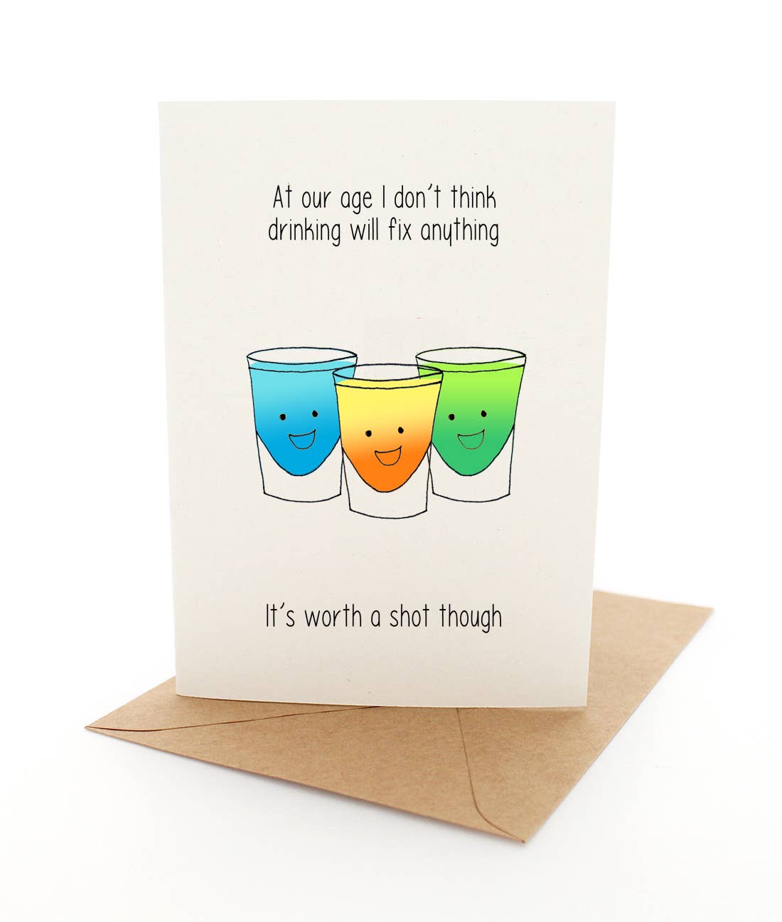 Punny Shots - Greeting Card